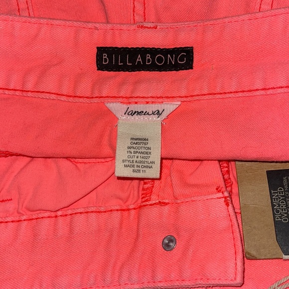 BILLABONG “laneway” Shorts! NWT Sz 11 - Picture 5 of 5